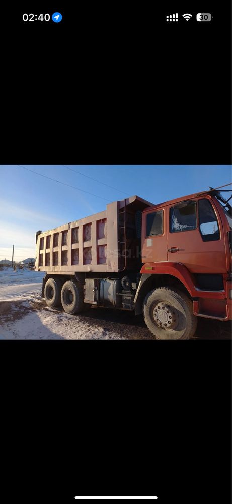Продам Howo Машина в хорошем состоянии все колёса новые мотор после ка