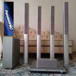 Домашний кинотеатр Panasonic Bluetooth /AUX  6 колонoк 250вт fm радио.