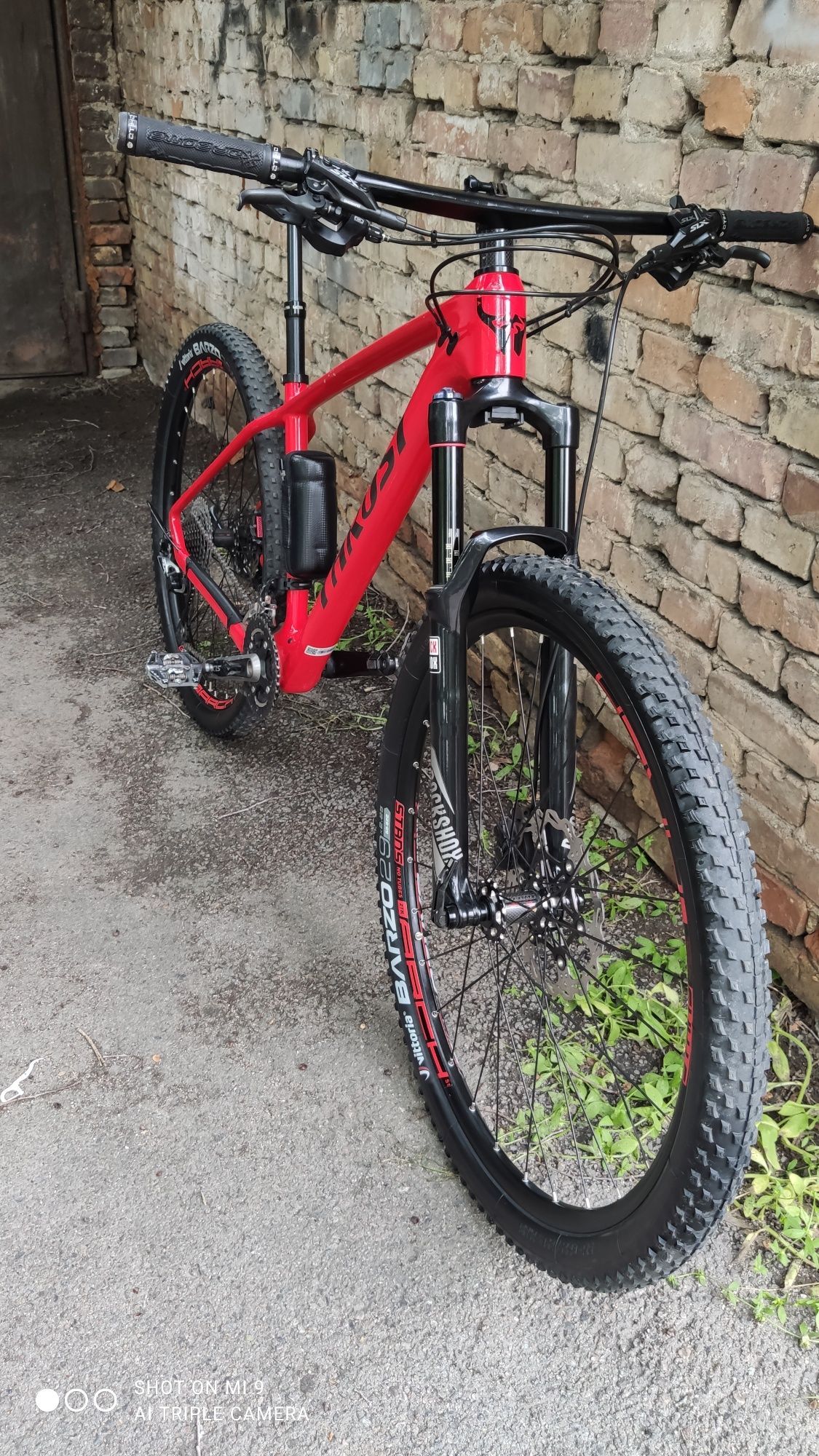Велосипед карбоновый Thrust 29er SLX, 30s горный