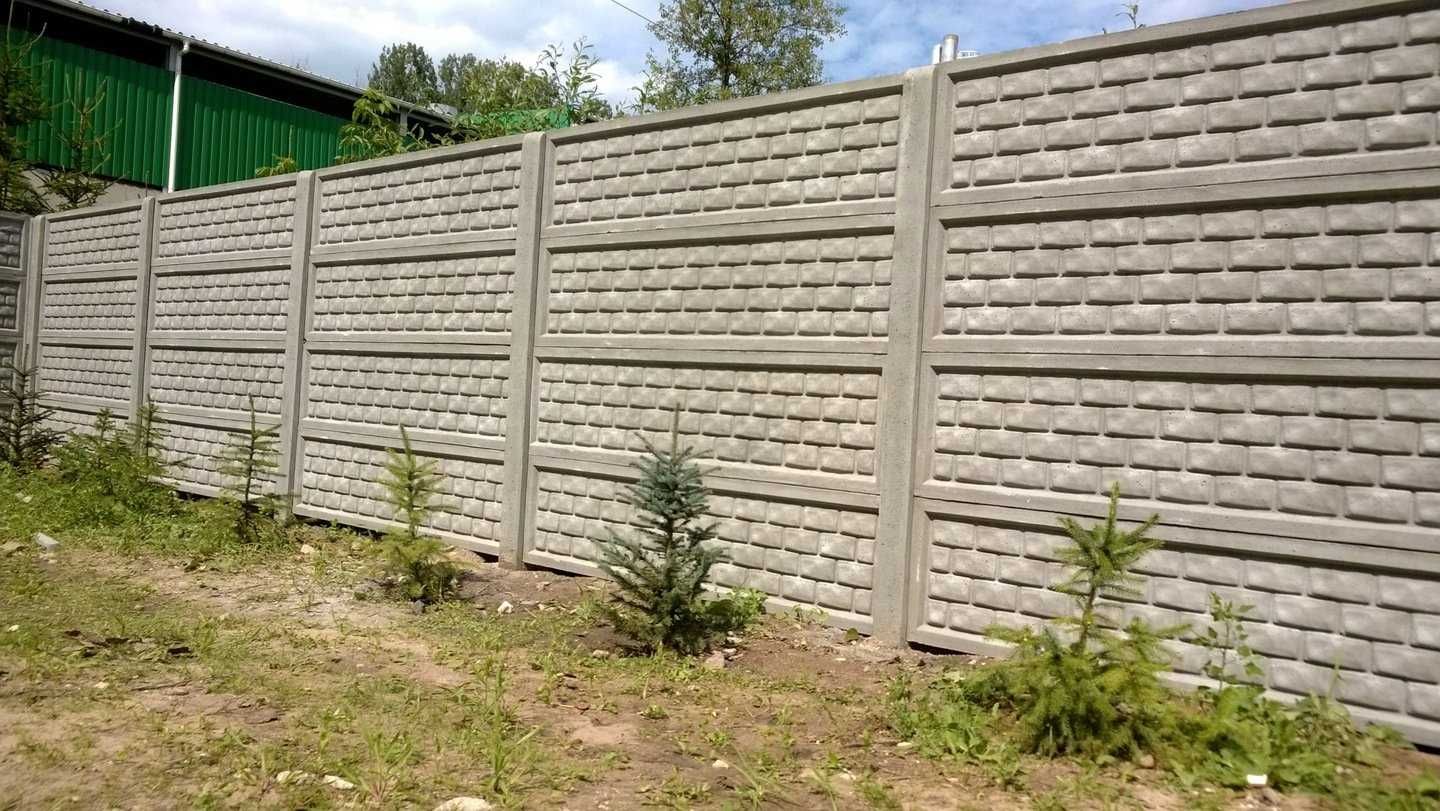 Еврозабор с установкой, ворота шлакоблок,кирпич пеноблок