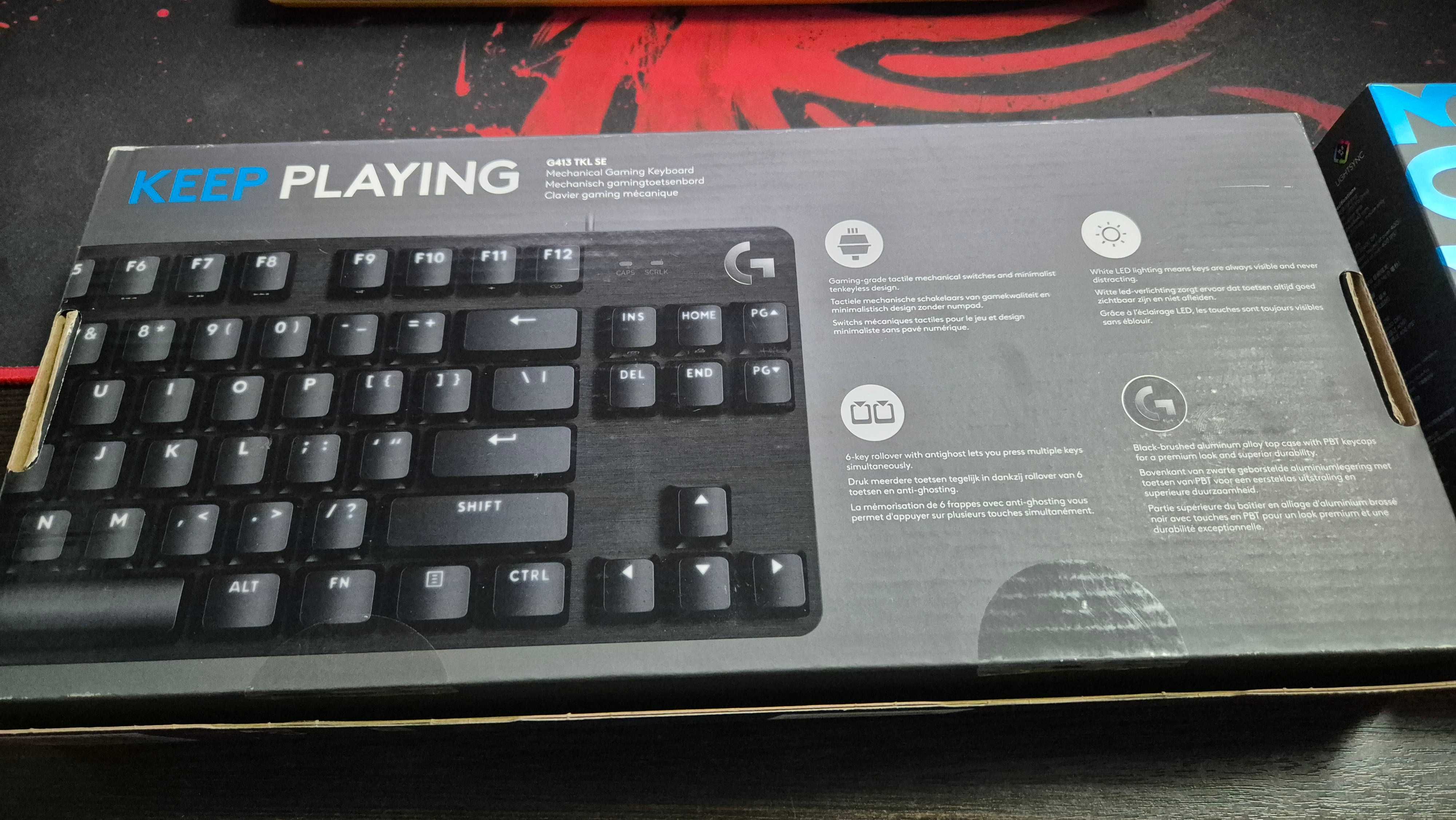 клавиатура механическая Logitech g413 tkl se