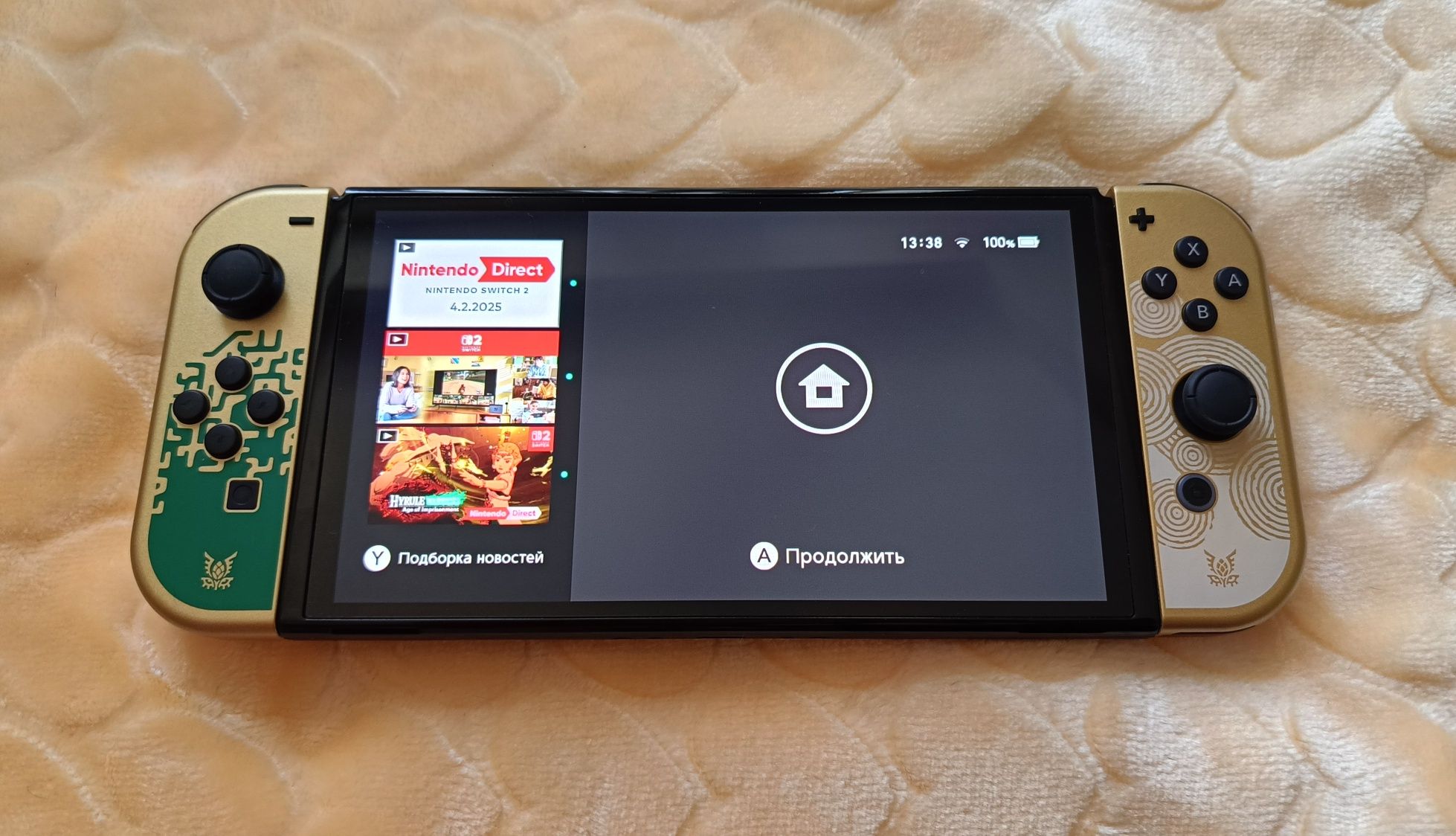 Nintendo Switch OLED Zelda TotK edition