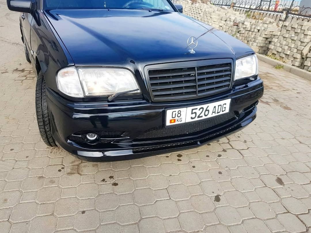 Mercedes W202 передний бампер S tuning