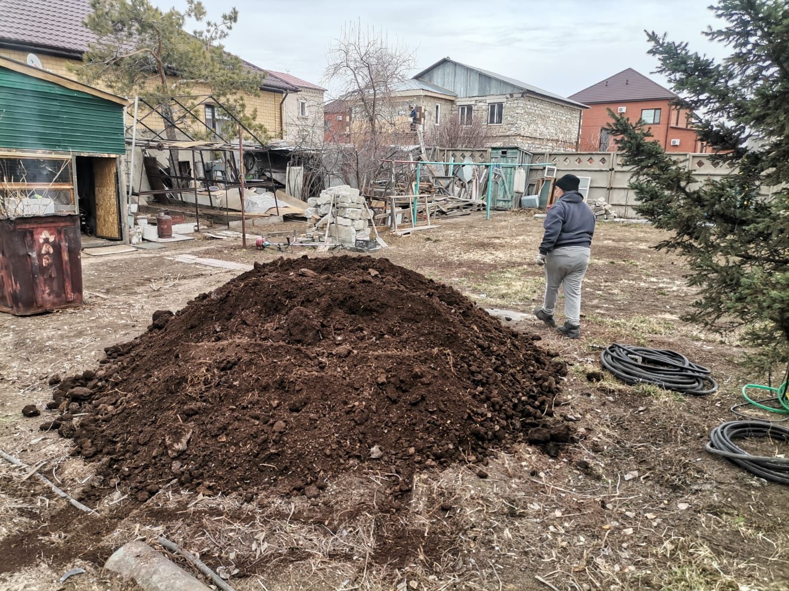 Продам перегной говяжий, конский