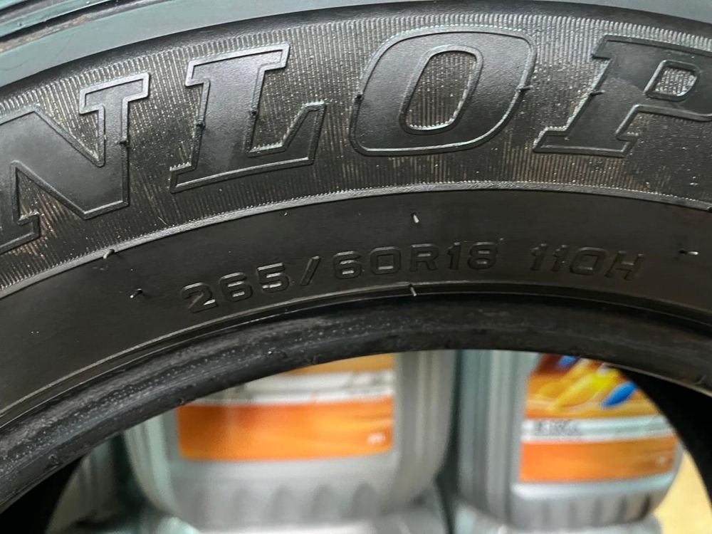 Резина dunlop 265/60/18