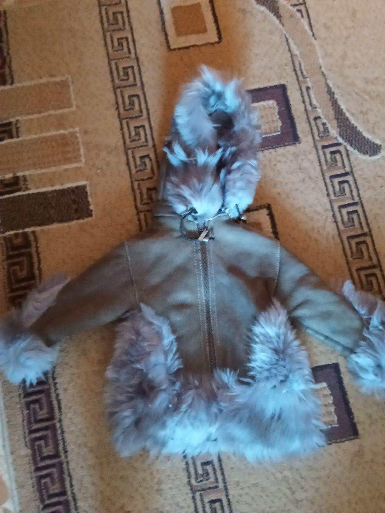 Дублёнка на девочку