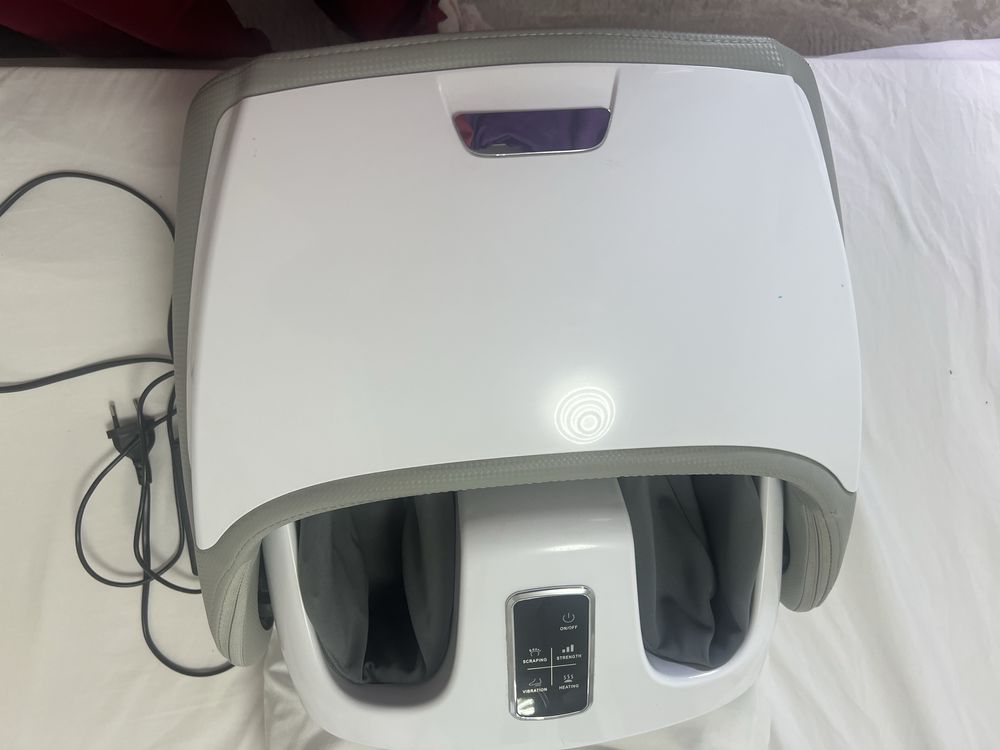 «Массажёр для ног и икр Darius DRS-7000, почти не использовался»