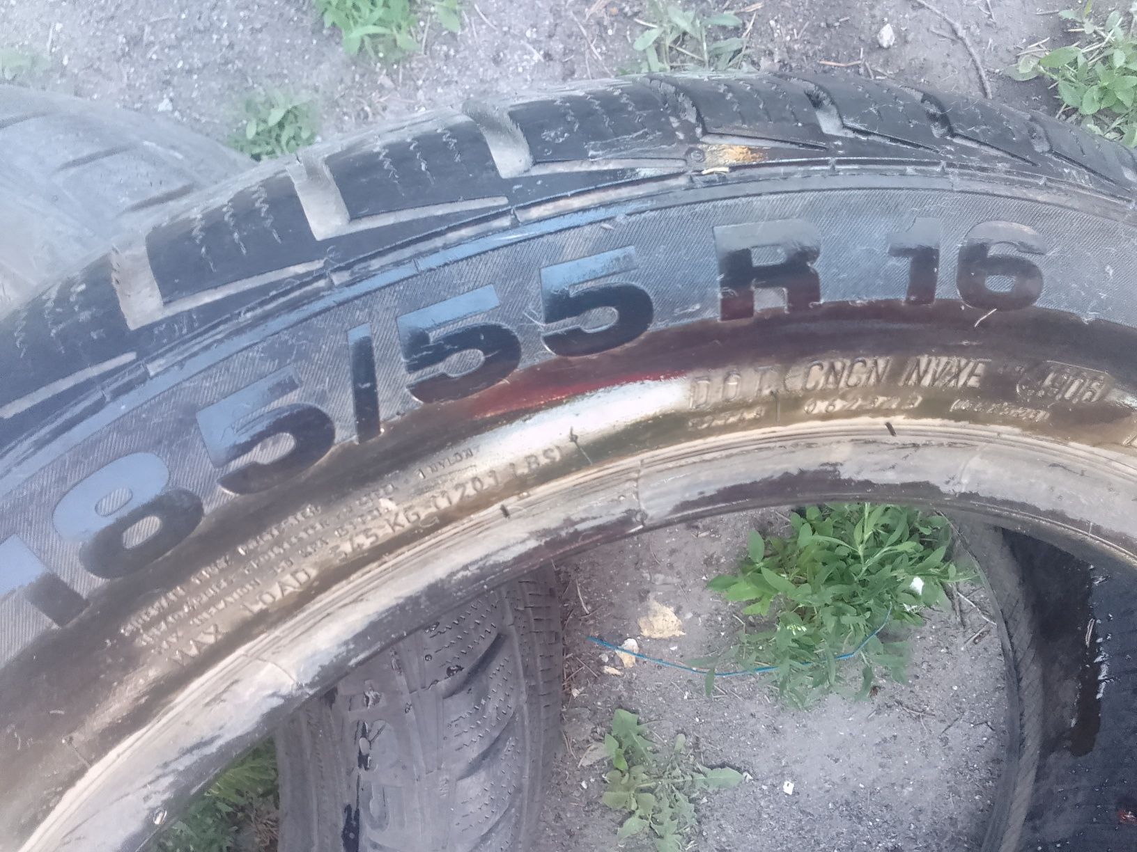 185/55  R 16 липучка