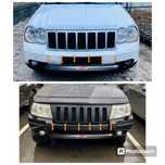 Защита бампера на Jeep grand Cherokee wk wj