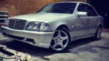 Бампер мерседес W202 C55 amg тюнинг