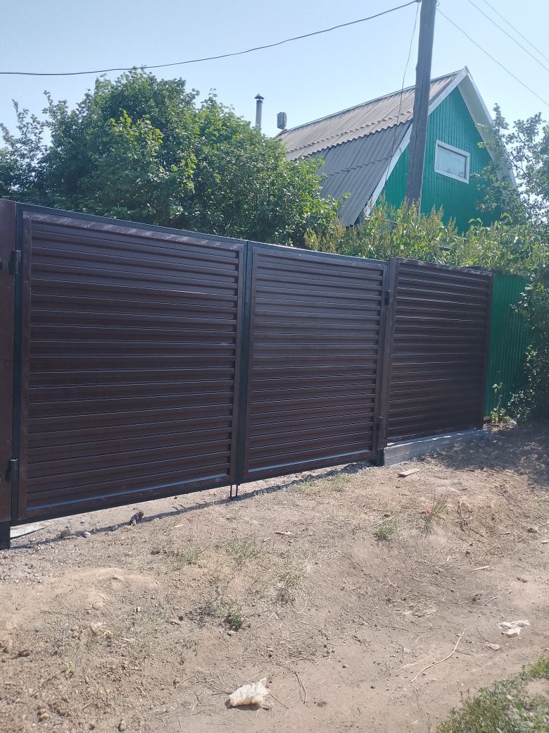 Заборы, ворота-калитки,беседки, тапчанпод ключь, с фундаментом и без