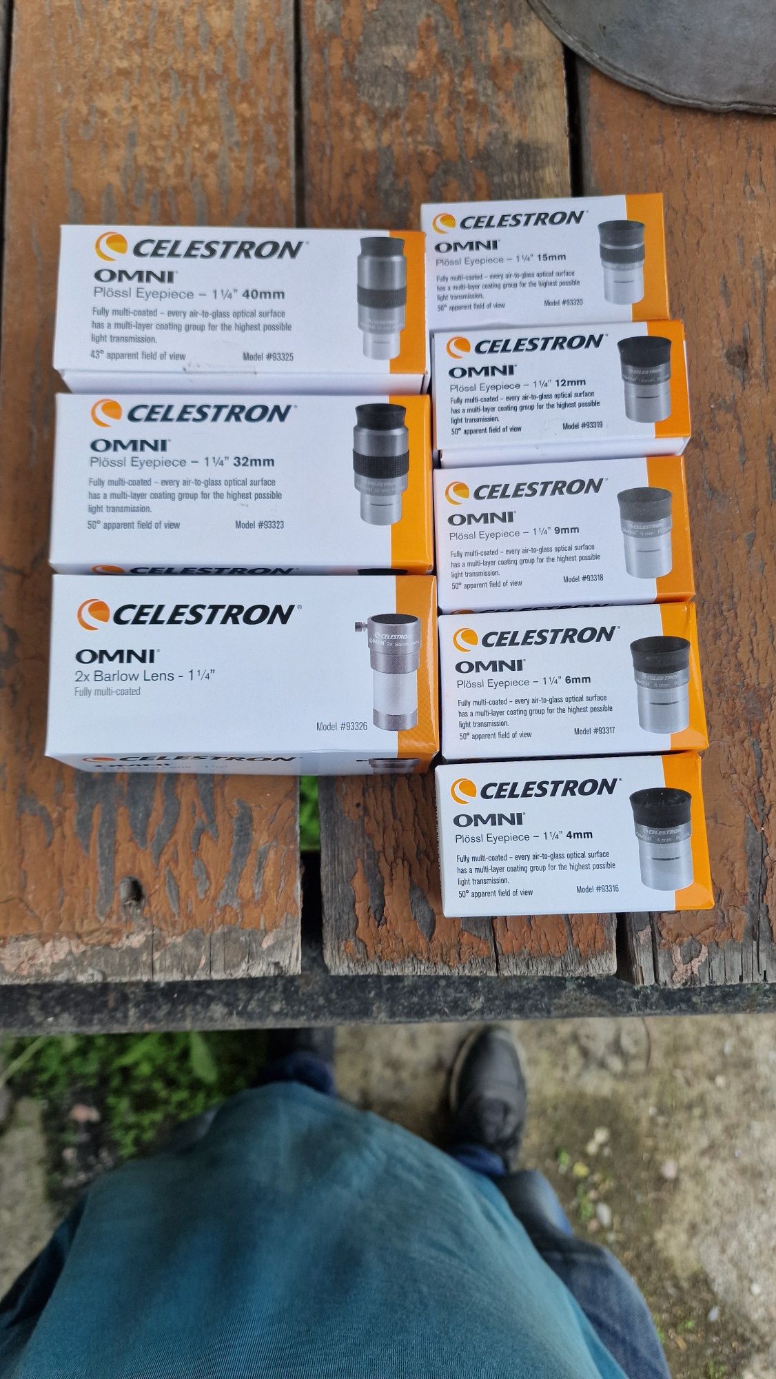 Окуляры celestron omni для телескопа