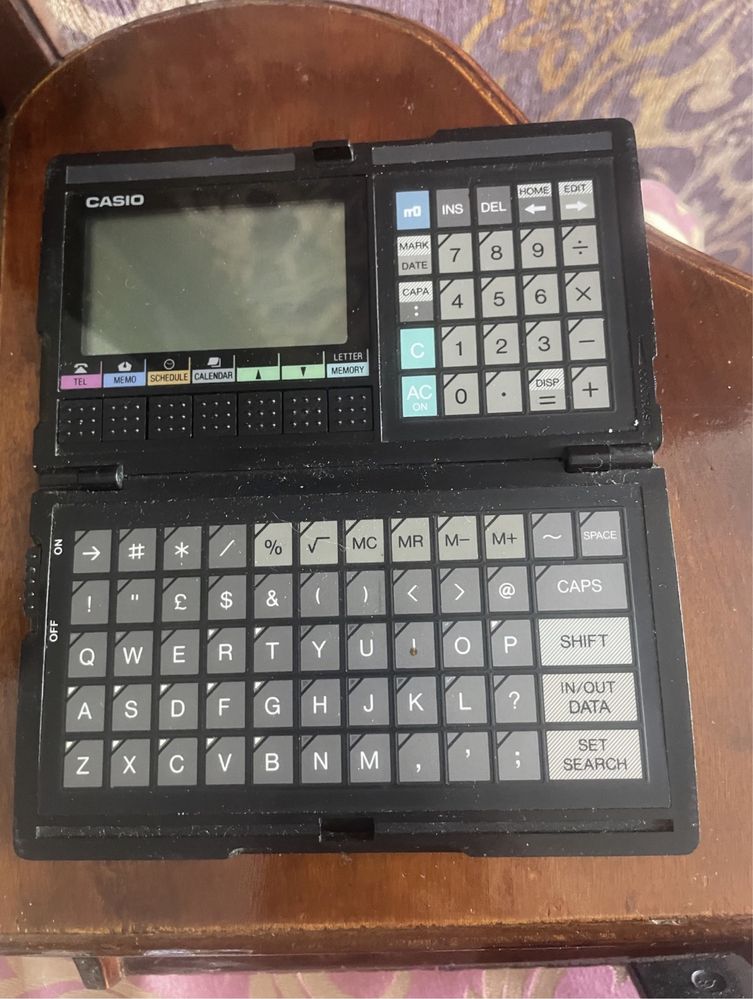 винтажный цифровой ДНЕВНИК CASIO SF-4000, сделано в Японии