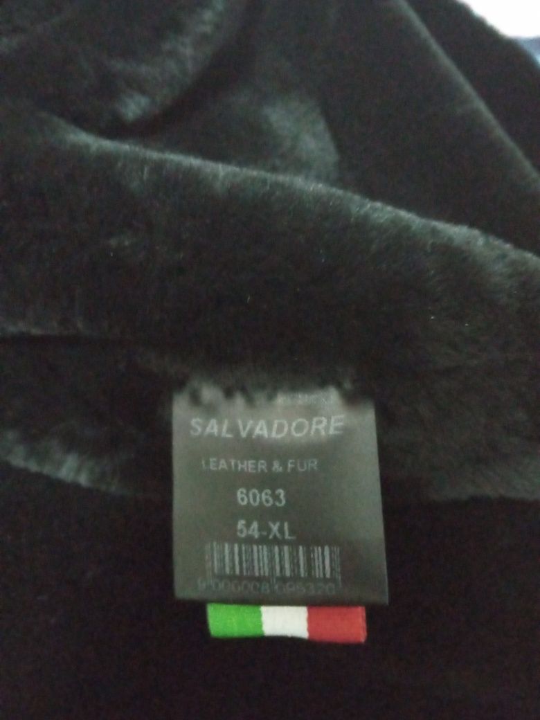 Продам мужскую кожаную зимнюю куртку.
