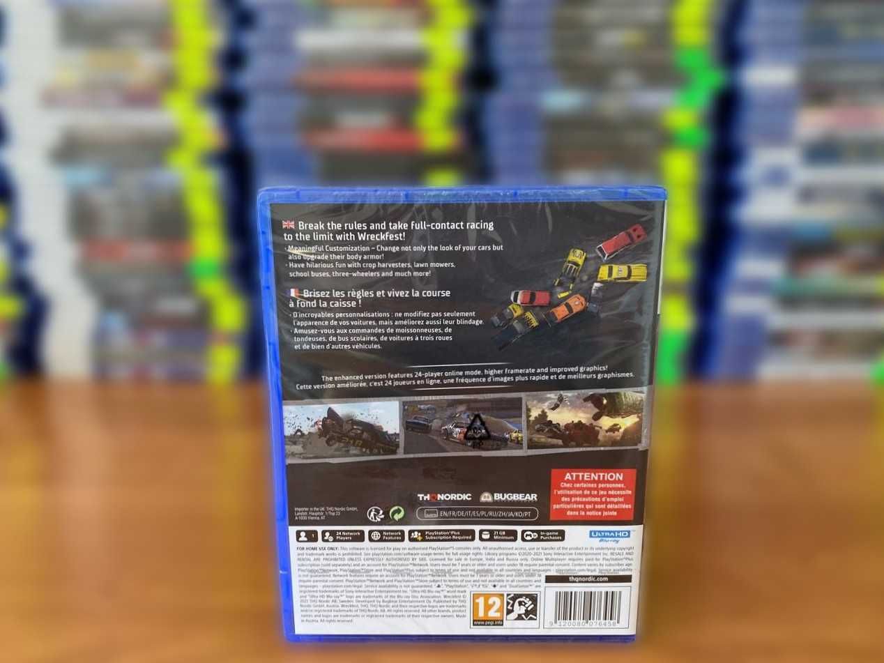 Новый Wreckfest: Drive Hard. Die Last PS5 Много Игр