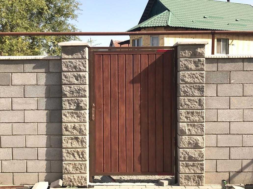 Откатные ворота из металлосайдинга любого размера от 4 дней