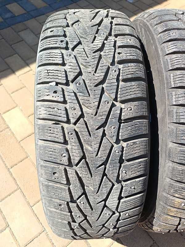 Шины 205/65 R15 - "Nordman 7" (Россия), шипованные.