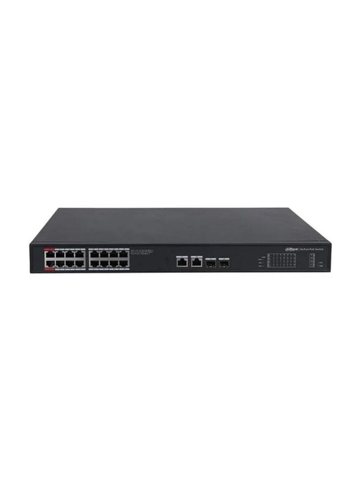 Dahua DH-PFS3220-16GT-240 Коммутатор управляемый L2 16x10/100/1000 PoE