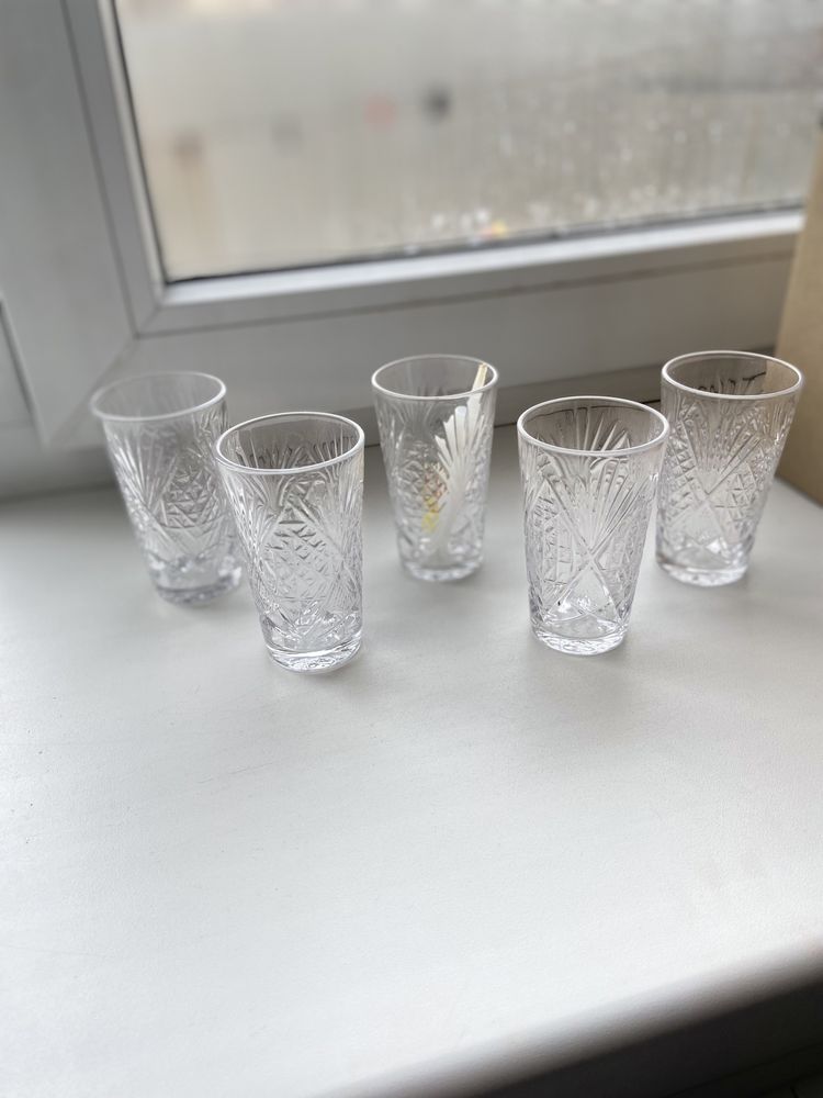 Продам хрустальные стаканы