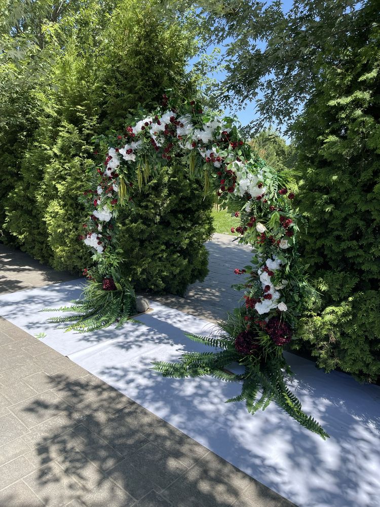 Свадебная арка, фотозона
