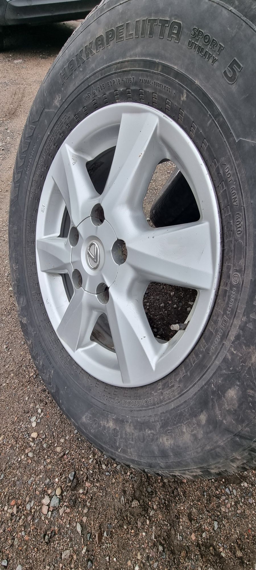 Диски оригинал Toyota R18X8J, PCD 5х150.