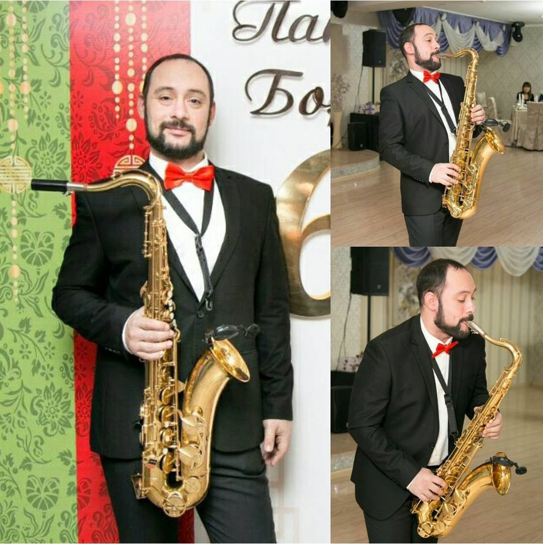 Саксофонист Алматы на корпоратив, фуршет, свадьбу, юбилей,