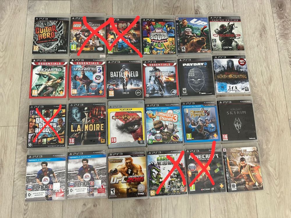 KASPI RED - Продам не дорого игры для PS3 и PS4 и PS5