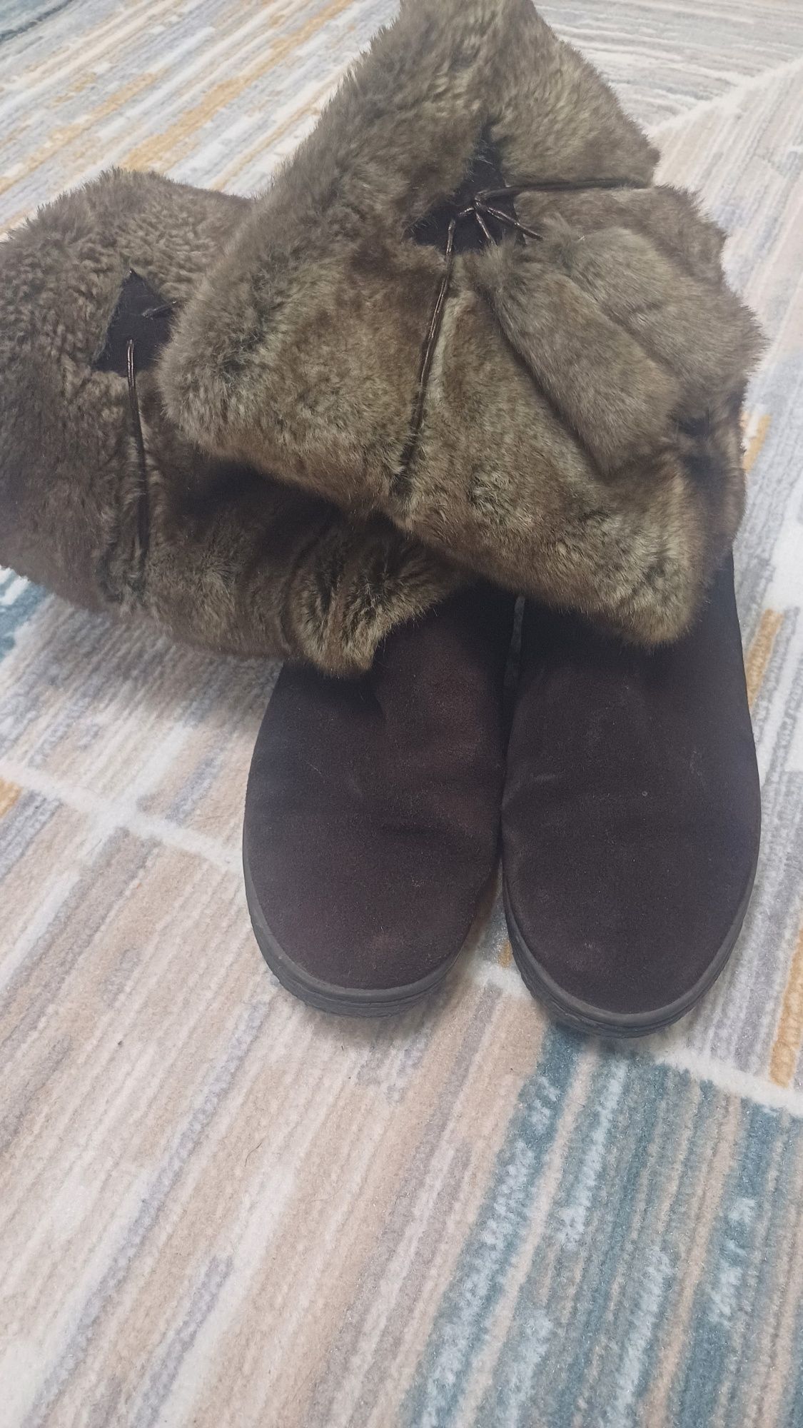 Сапоги б/у зима 41