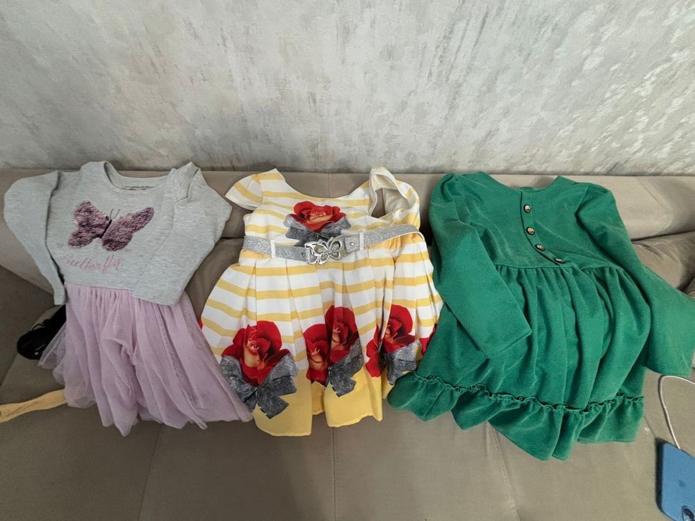 Платье для девочки 6-7 лет
