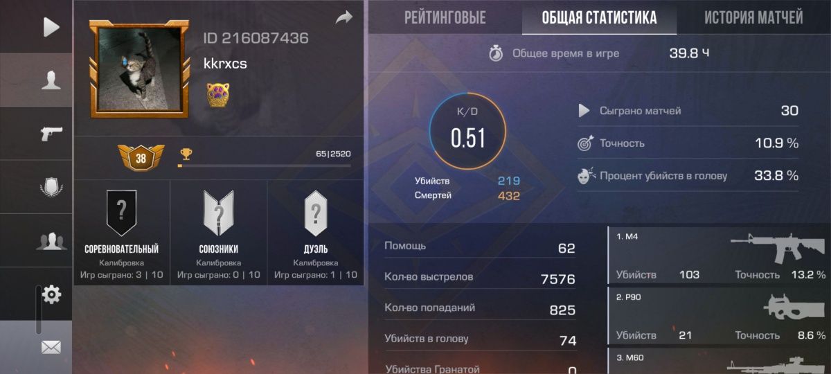 продажа аккаунта в стандофф2