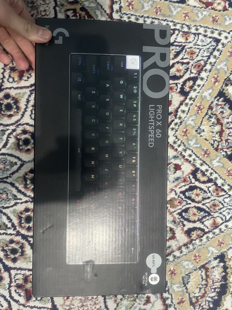 Продаю logitech pro x 60 lightspeed