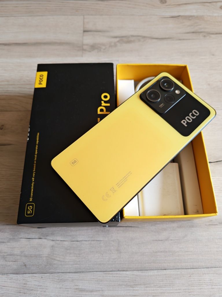 Poco X5 Pro 256 gb Ram 8+4 5G полный комплект