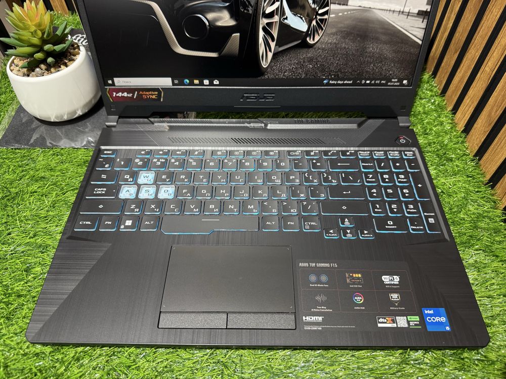 Отличный мощный ноутбук Asus TUF Gaming F15 Core i5-11400/RTX2050/16GB