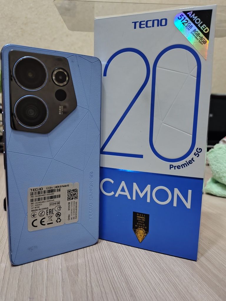 Смартфон Tecno camom 5g 512g