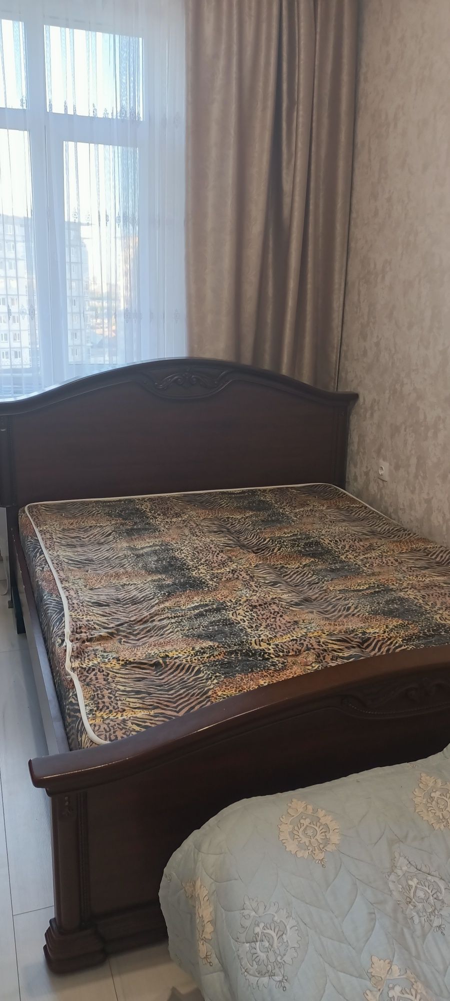 Кровать двуспальная Шатура