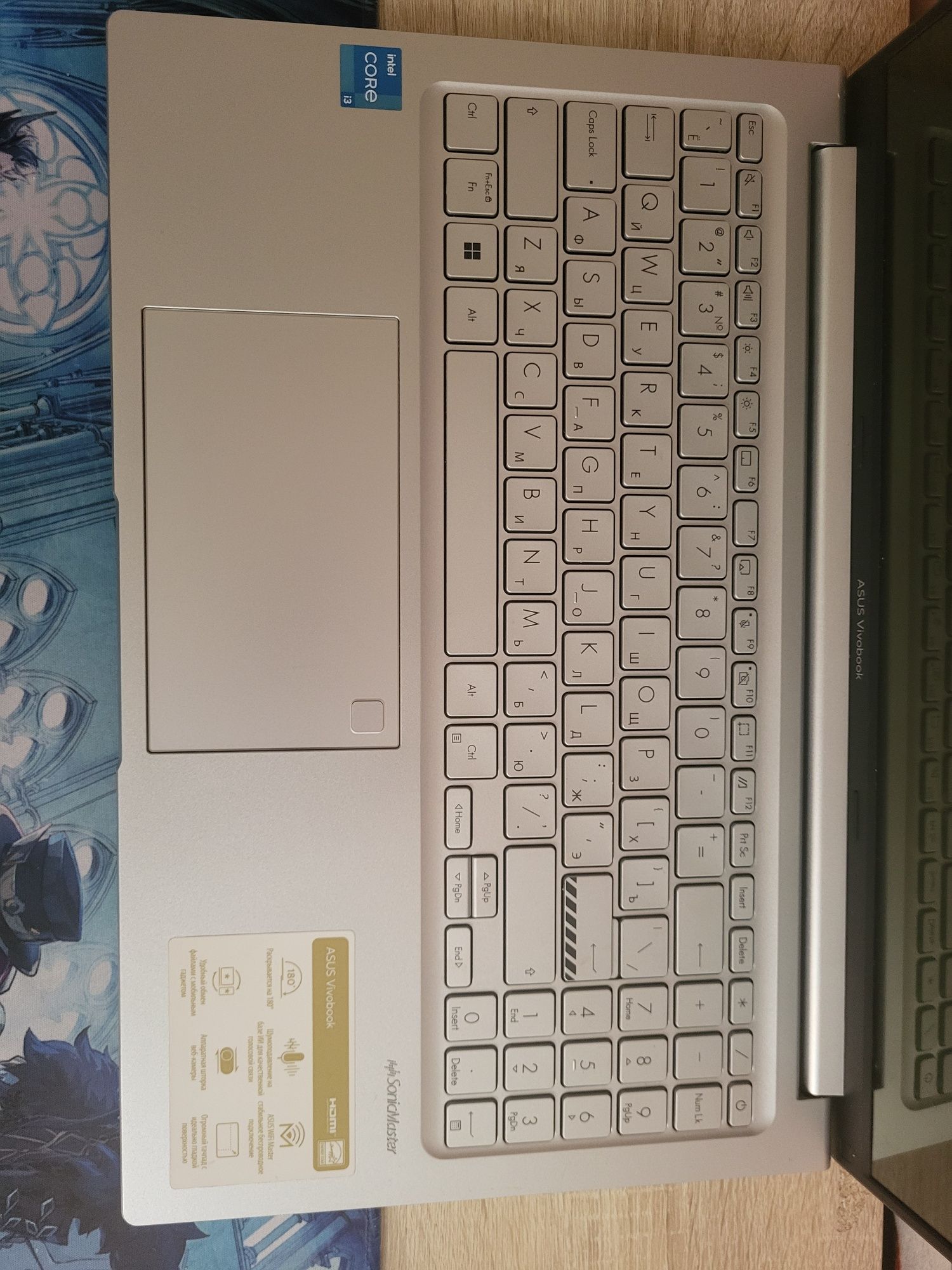 Продаю ноутбук ASUS Vivobook 15X (15.6") | i3-1220P | 8GB | SSD 512GB