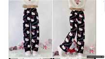 оверсайз плюш штаны hello kitty xxl