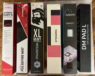 Игровые коврики для мыши HyperX, Aqirys, Glorious