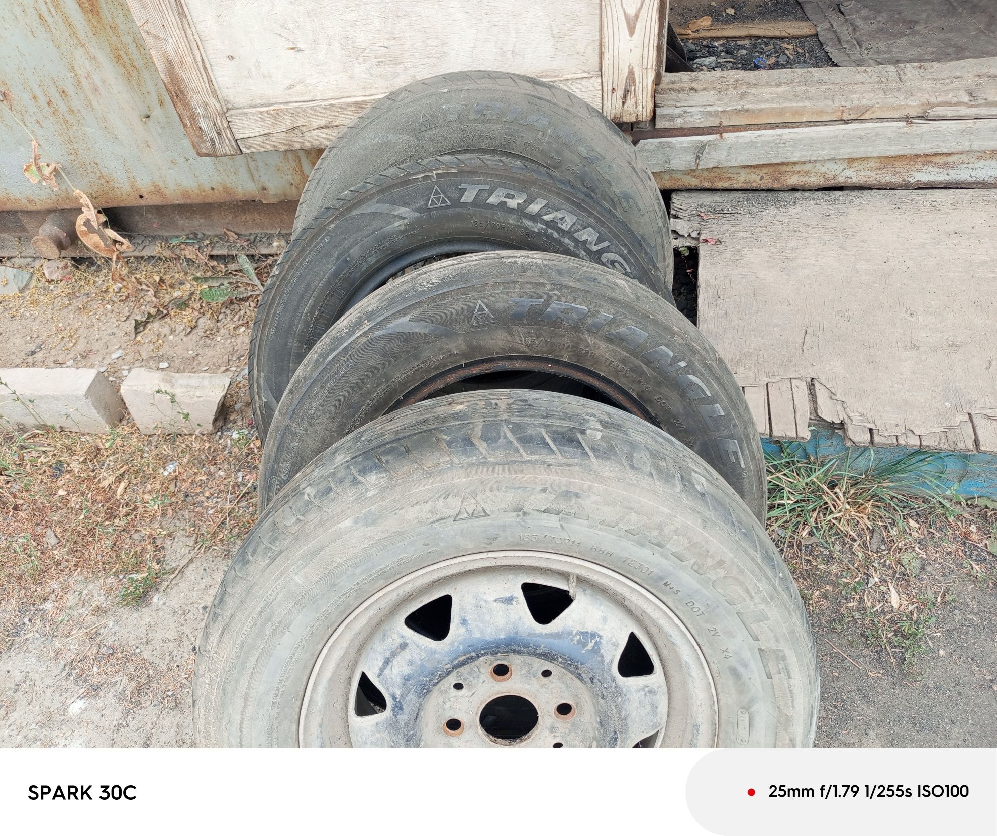 Продаются шины 185/70 R14 Toyo TE301 M+S — 10 000 тг за штуку