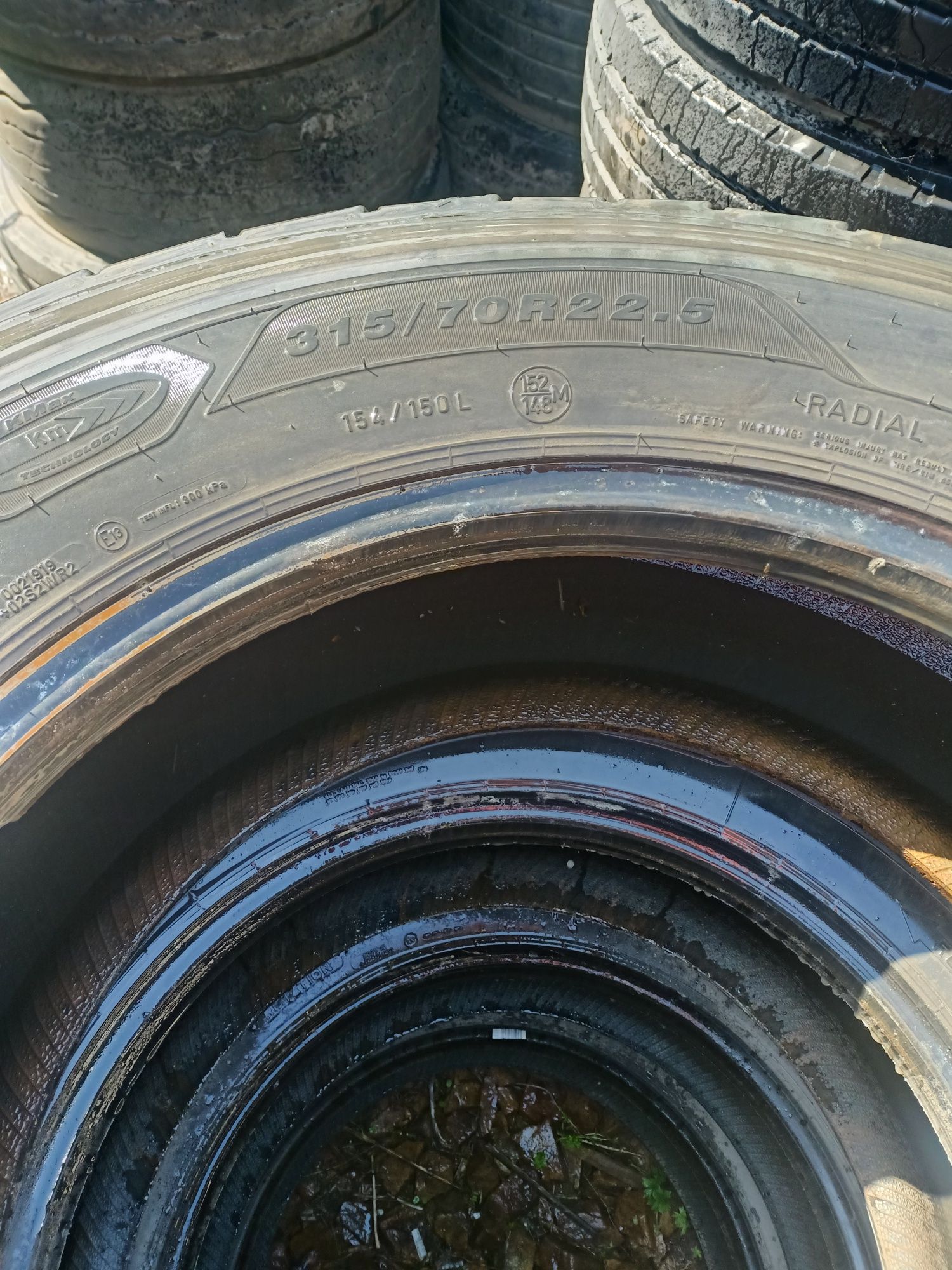 GOODYEAR Комплект шин на ведущую ость 315/70