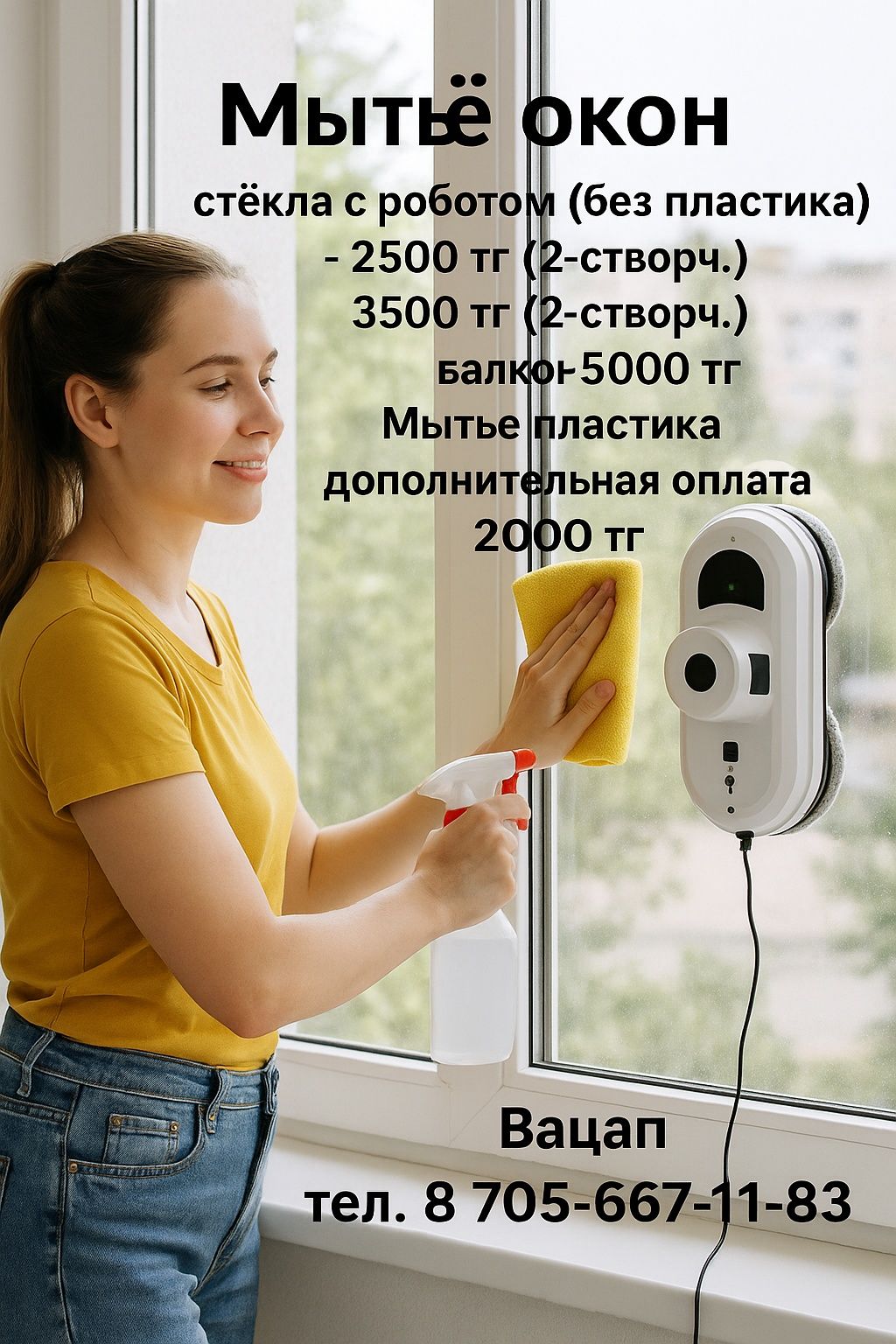 Мытьё окон Лисаковск