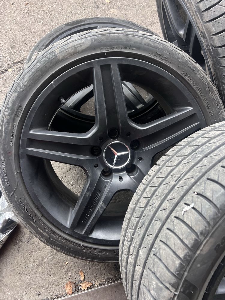 Диски AMG 225|45|r17 задний 245|65|r17