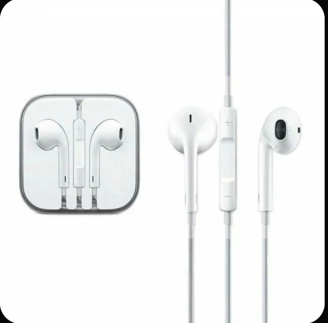 Продаю наушники Apple EarPods, Mini Jack 3,5 мм, MNHF2ZM/A, Model A147