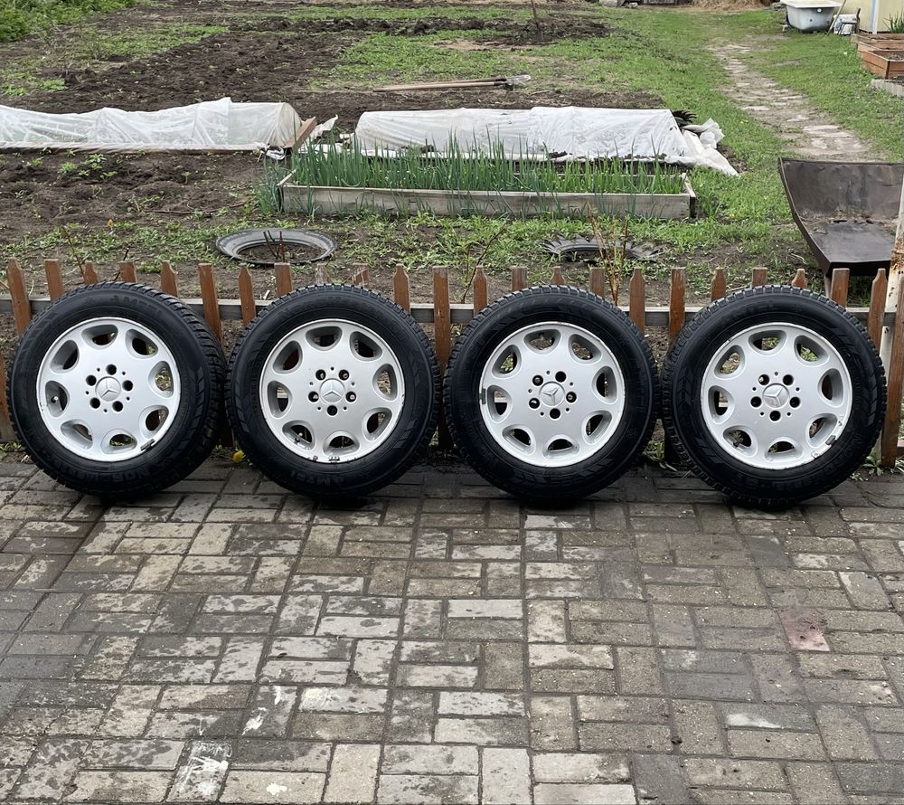 Диски с резиной R15 Mercedes