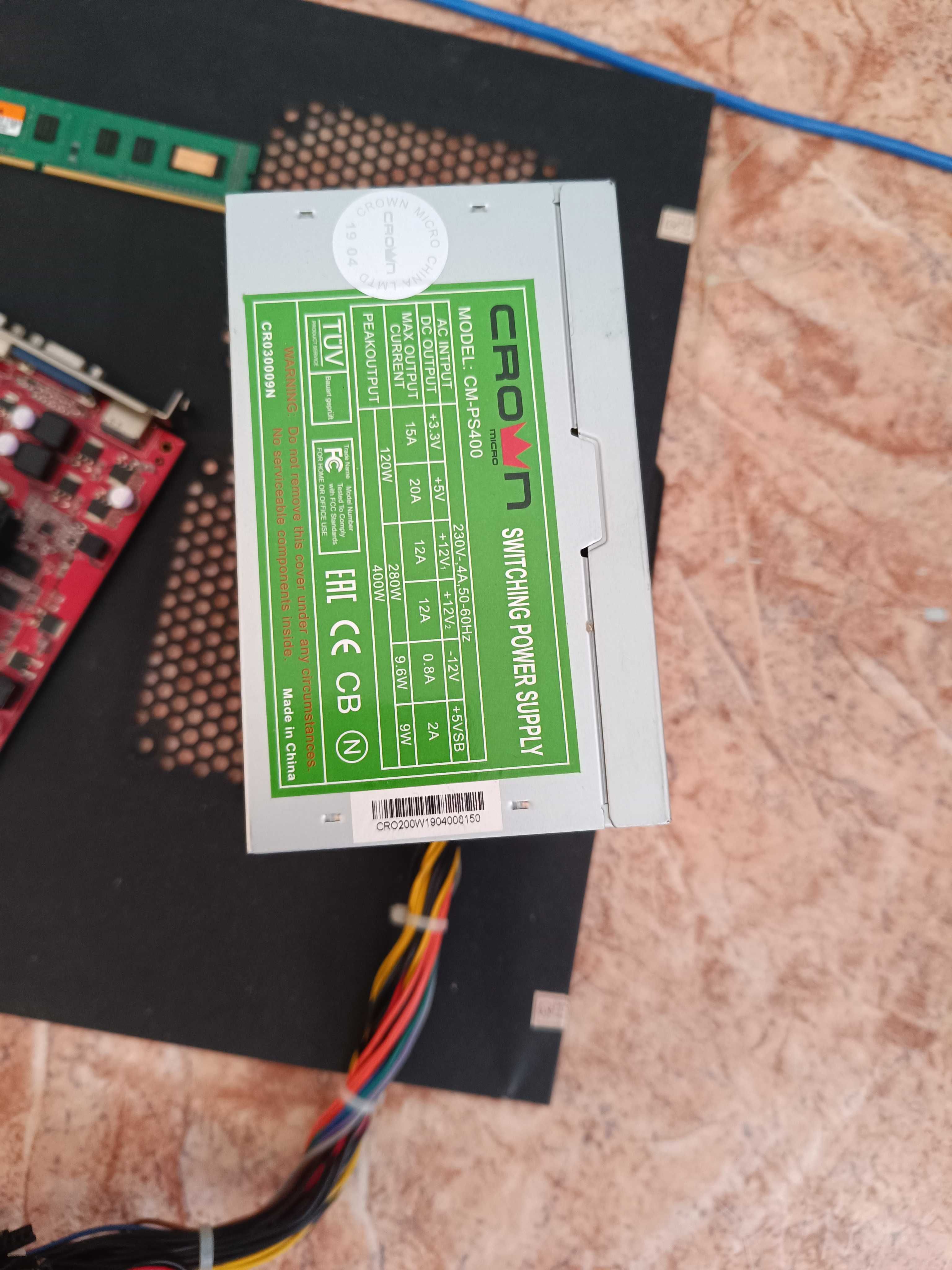 Комплект: корпус + Foxconn G31MXP + Core 2 Duo