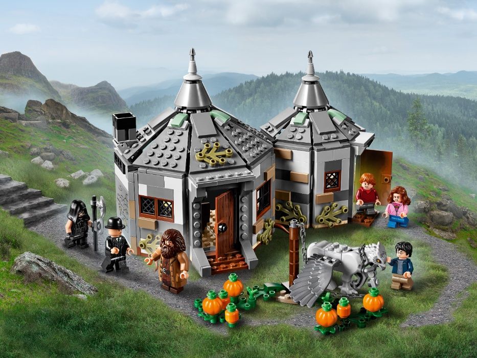 LEGO 75947 Harry Potter Хижина Хагрида спасение Клювокрыла