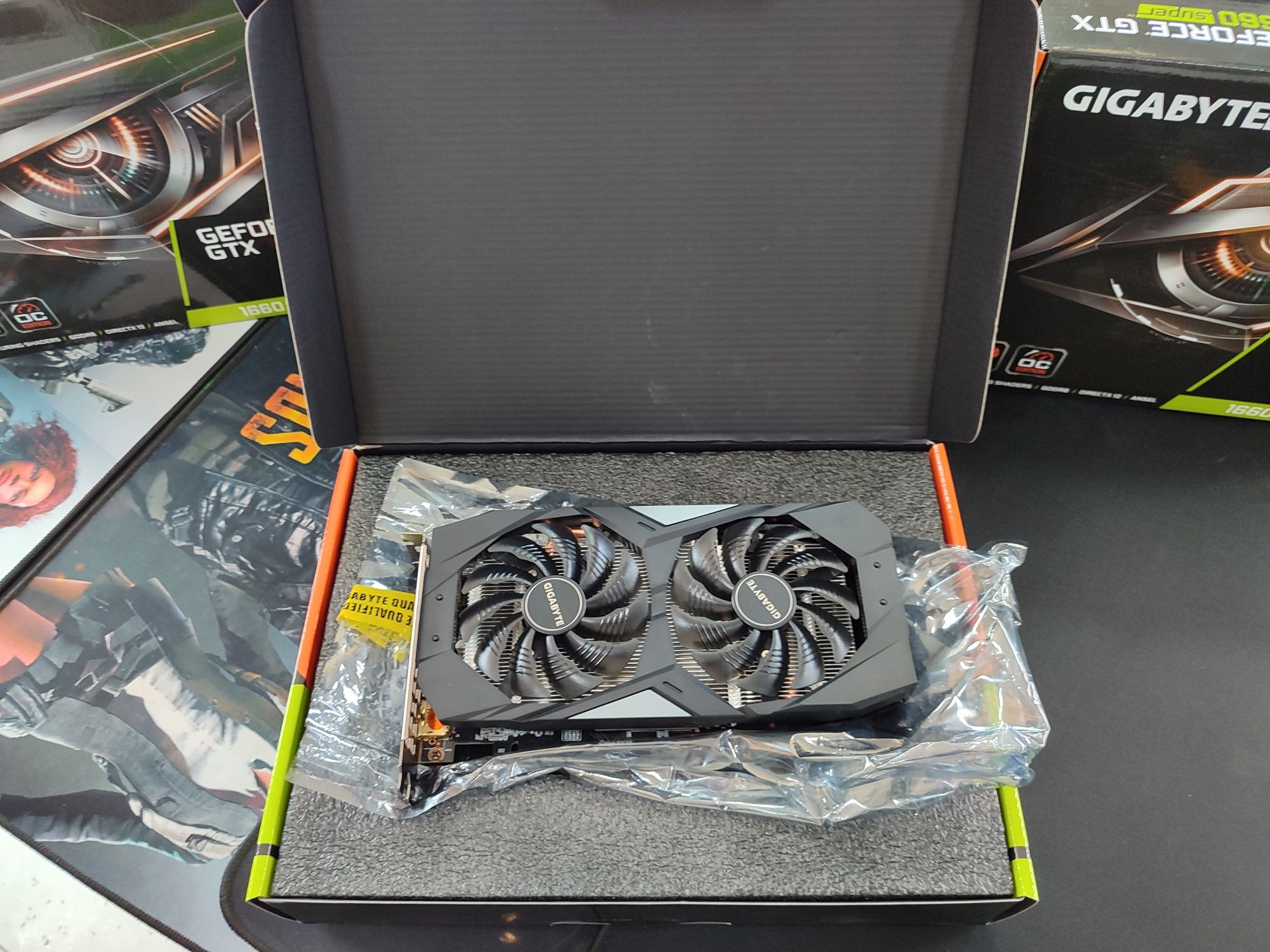Видеокарты Gigabyte GTX1660 super 6gb ddr6 dual funs