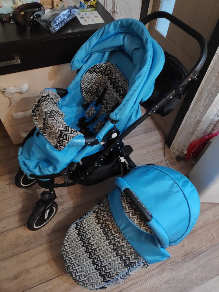 Детская коляска Lonex Speedy Light - Коляска-корабль, Польша, 2 в 1