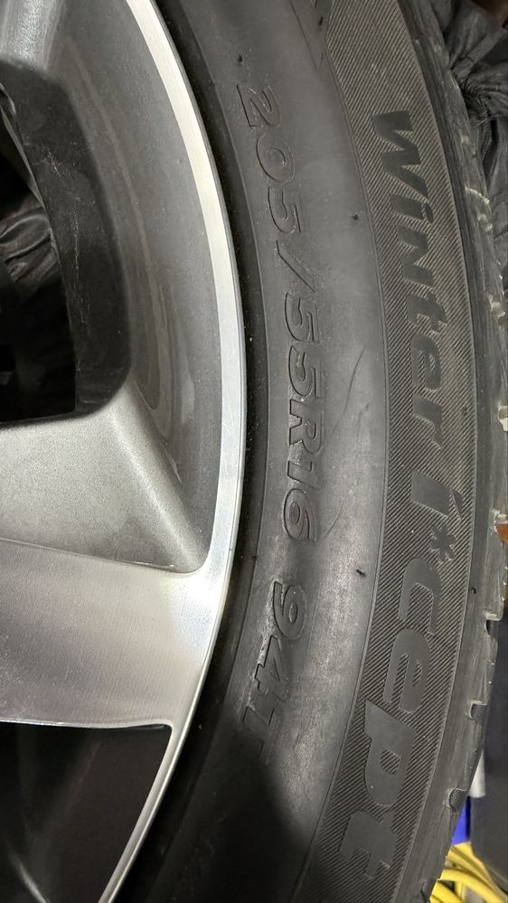 Шины 205/55R16 и дики