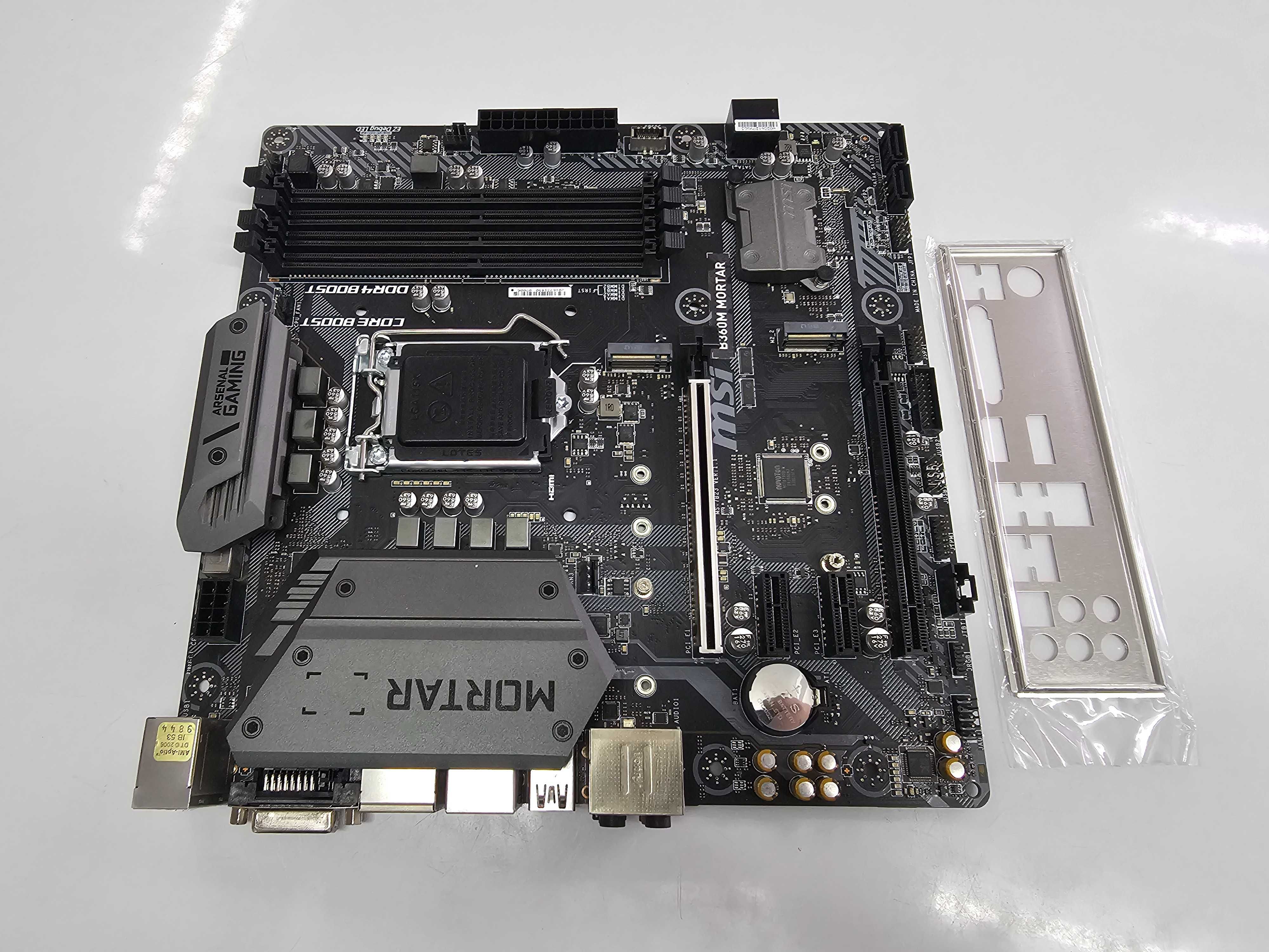 Мат.плата(Б\У) MSI Mortar B360M(LGA 1151) "TERABYTE" Шымкент